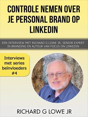 cover image of Controle nemen over je Personal Brand op LinkedIn
